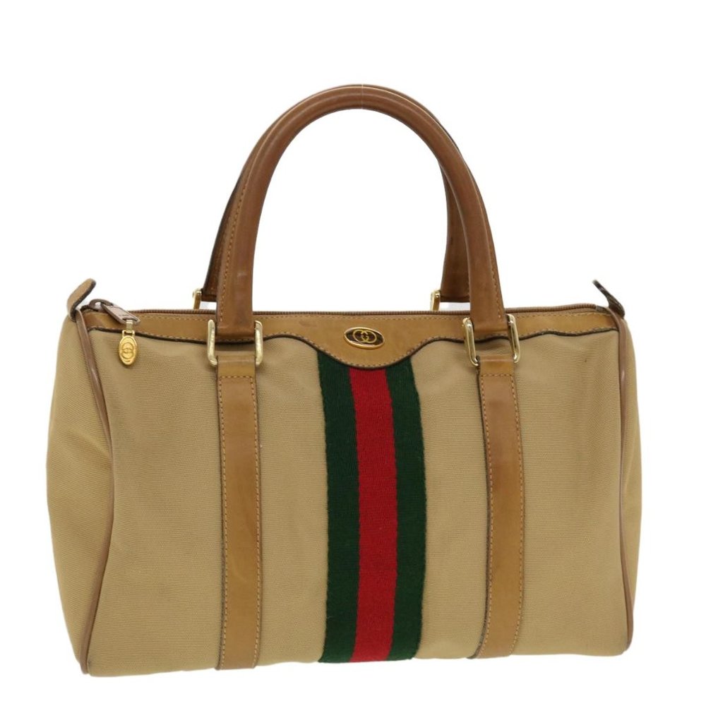 VINTAGE AUTHENTIC GUCCI BOSTON SHERRY TRAVEL BAG